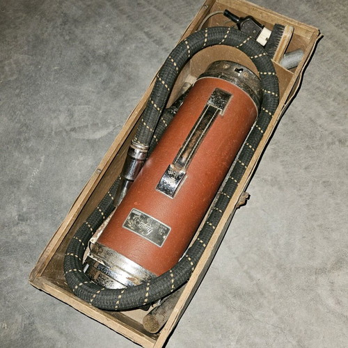 Vintage Hugin D4 electric vacuum used, Swedish made