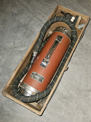 Vintage Hugin D4 electric vacuum used, Swedish made
