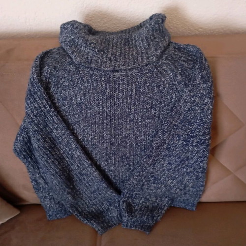 Clockhouse women's sweater with high polo collar size S used
