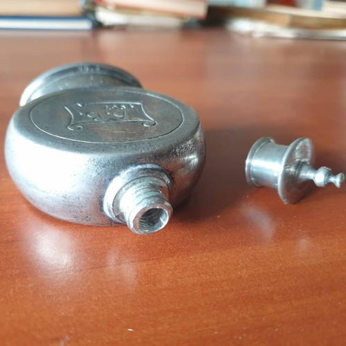 Tin flask used