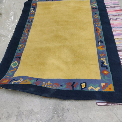 Rug used, cleaned with nice colors