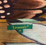 Leonard's blouse used, size M, multicolor