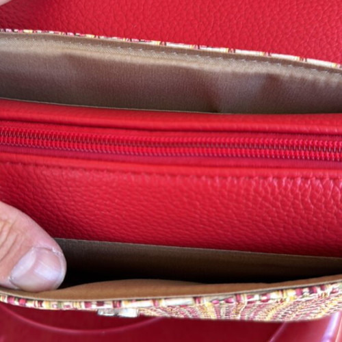 Maria C crossbody bag, red