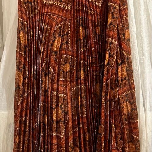 Vassia Kostara Boho Set new, brown skirt and blouse