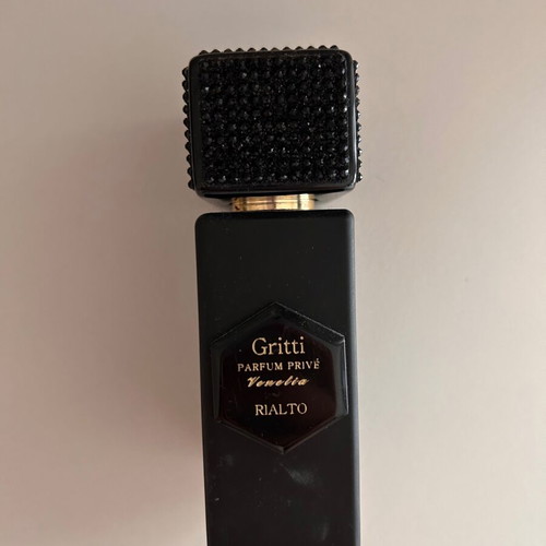 Gritti Parfum Privé Rialto bottle used with some perfume