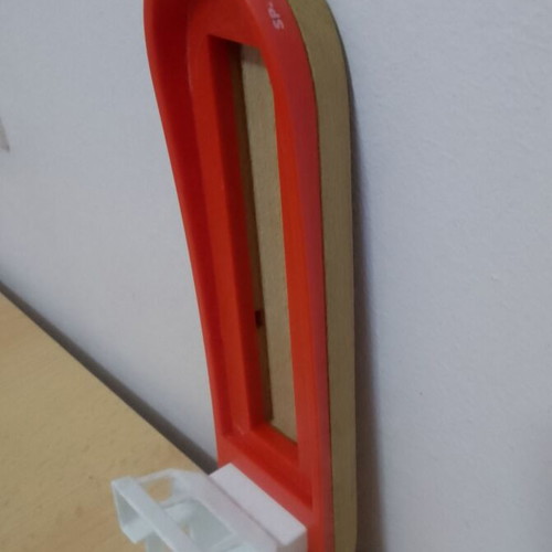 Wooden toys used with house, boat, and shapes