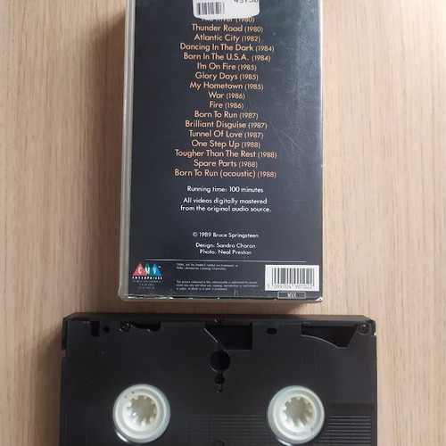 Bruce Springsteen Video Anthology 1978-88 VHS used, very good condition
