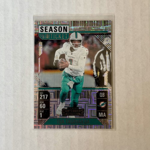 2024 Panini Miami Dolphins πακέτο 7 καρτών καινούργιο