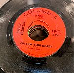  45 rpm δίσκος βινυλίου Aretha Franklin take look , follow your heart