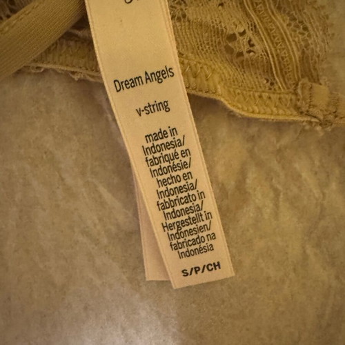 Victoria’s Secret thong brand new, beige