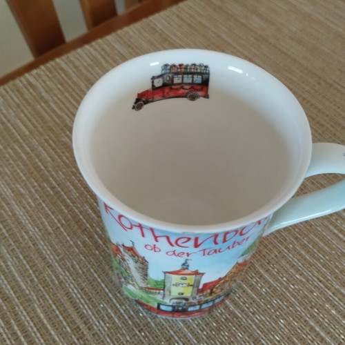 Mug like new with Rothenburg design