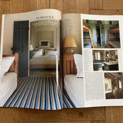 Elle Decoration magazines, 4 issues, French and Italian