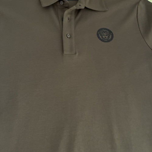 Men's polo shirt, new, XL, grey green
