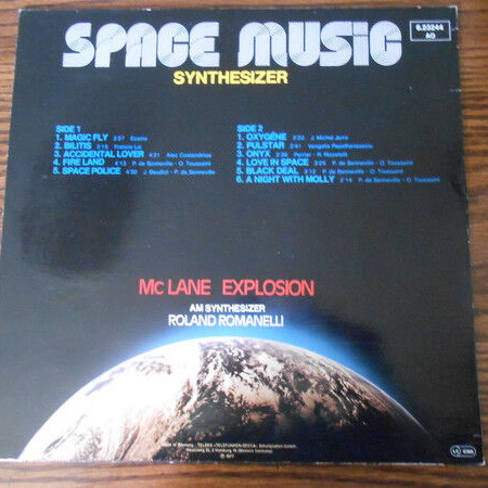 Mc Lane Explosion Space Music record used, electronic genre