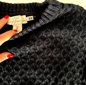 πουλοβερ μαύρο H&M