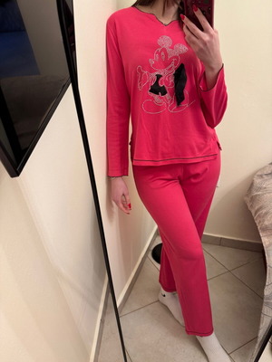 Spring pajama set pink like new size M