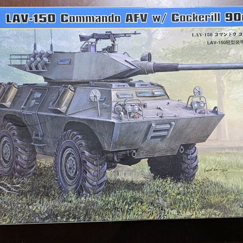 LAV-150 Commando AFV new static model with Cockerill 90mm gun