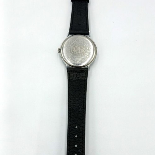 Technos mechanical wristwatch like new with leather strap