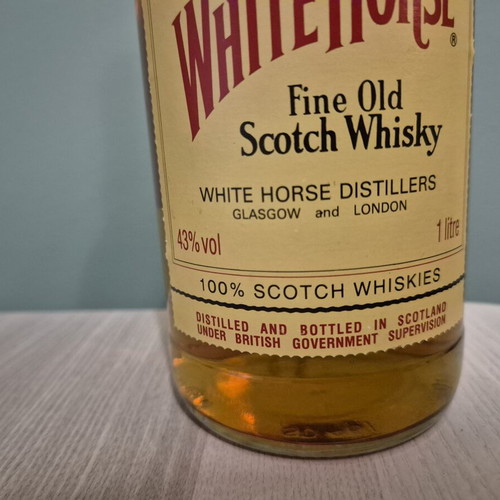 White Horse Vintage Scotch Whiskey 1L 42% Vol Sealed Bottle
