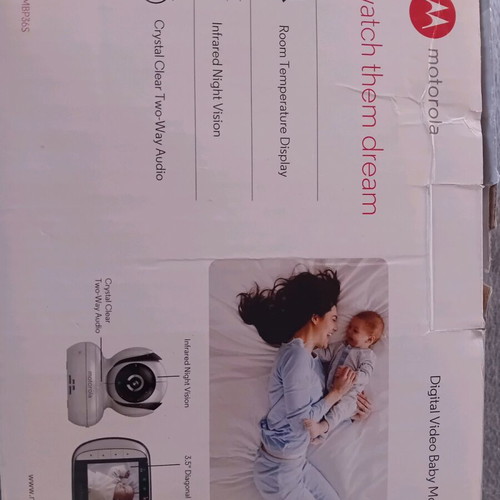 Motorola digital video baby monitor like new