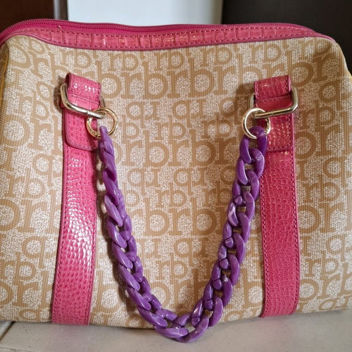 Rocco Barocco multicolor handbag, crossbody option
