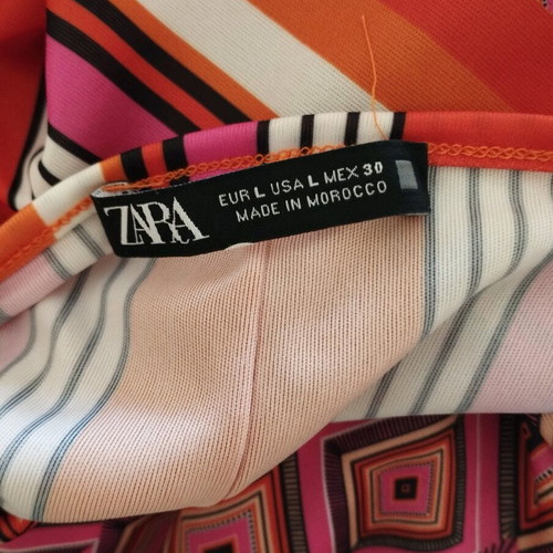 Zara dress size L like new, colorful midi summer
