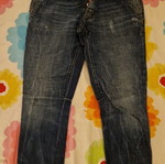 Dsquared2 women's jeans, dark blue denim, made in Italy