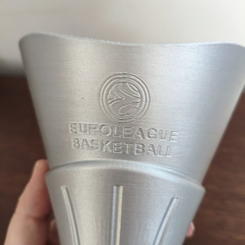 Euroleague Olympiacos 2026 Trophy replica, handmade