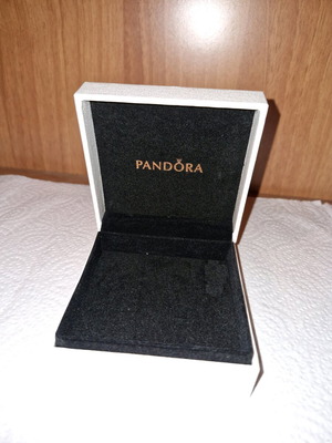 Κουτί Pandora καινούριο, άσπρο 10 εκατοστά