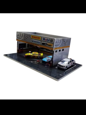 Diorama garage 1 64 new