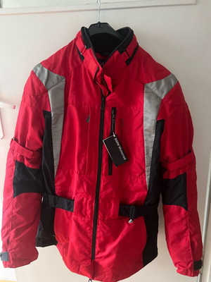 BMW Motorrad Tourance 2 Motorcycle Jacket Red Men Sz- M new