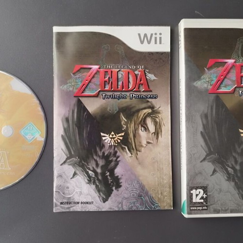Nintendo Wii The Legend of Zelda Twilight Princess game