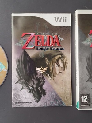 Nintendo Wii The Legend of Zelda Twilight Princess game