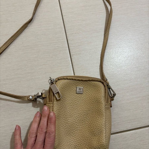 Kem crossbody bag used, beige