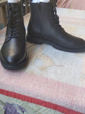 Marco Tozzi men's leather boots No 43, black
