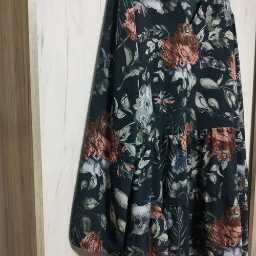 Gina BENOTTI floral tunic dress like new, plus size 48 50