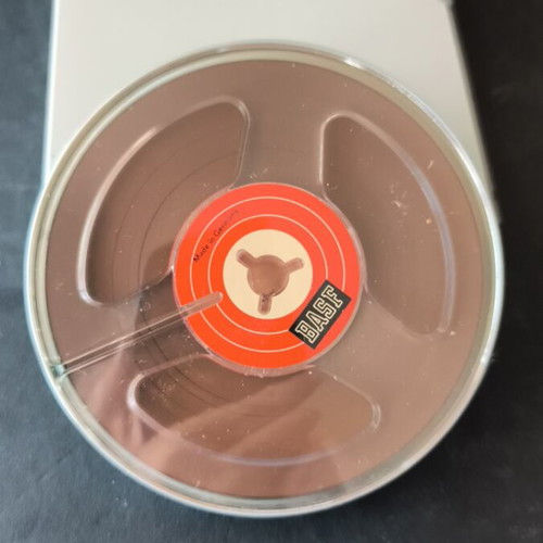Audio reel 11 centimeters sealed, new