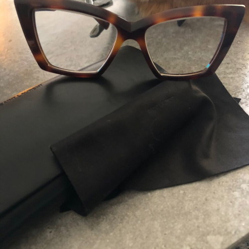 Saint Laurent glasses with presbyopia lenses like new, brown