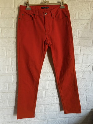 Ralph Lauren jeans like new, orange, size M-L