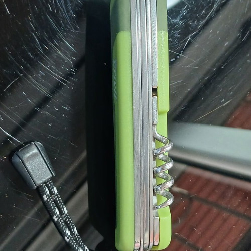 Crivit multitool pocket knife used with five functions