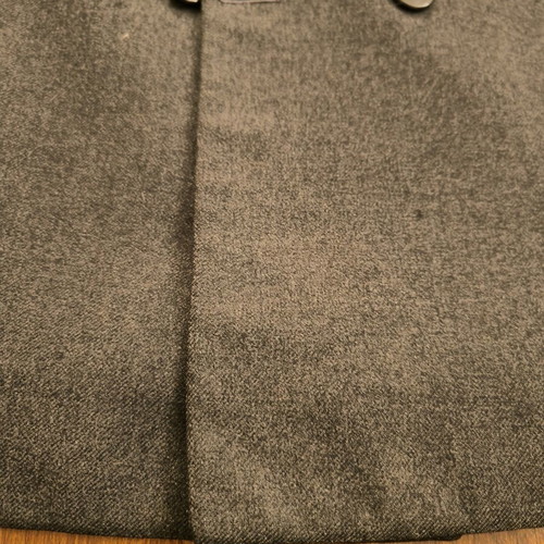 Vintage jacket used, dark grey, handmade