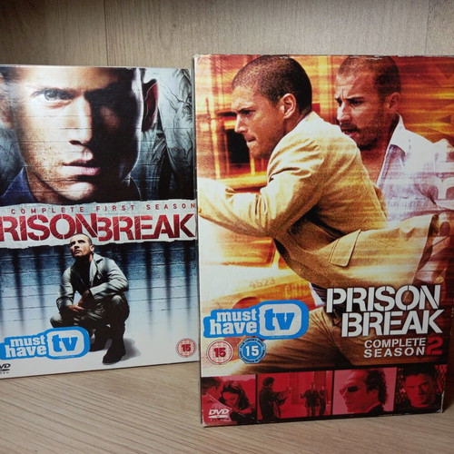 Prison Break Seasons 1 & 2 Complete DVD with English and Greek Subs