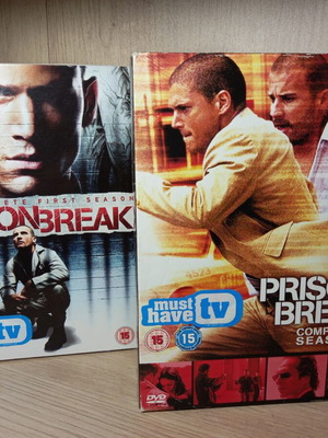 Prison Break Σεζόν 1 και 2 Πλήρες DVD με αγγλικούς και ελληνικούς υπότιτλους