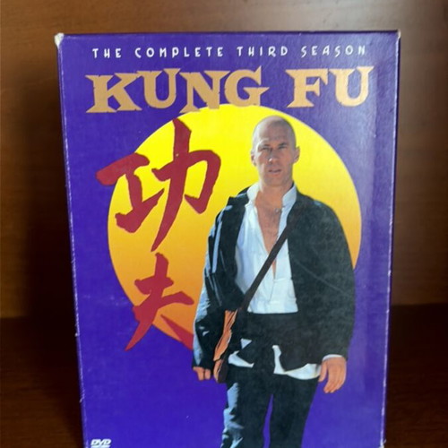 Kung Fu Season 3 DVD, complete, English Spanish French