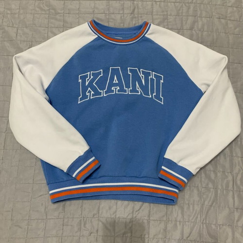 Karl Kani blue sweatshirt size XS used