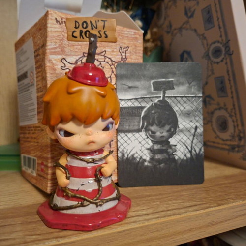 Hirono The Shelter Traffic Cone doll new with box and card