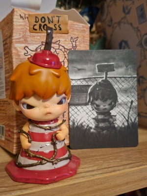Hirono The Shelter Traffic Cone doll new with box and card