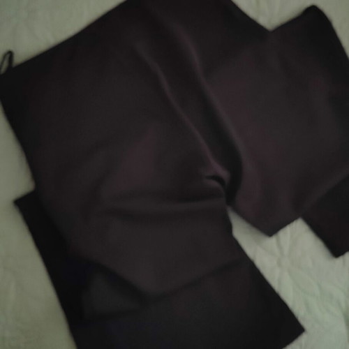 Black flared pants size Small used with zipper and button