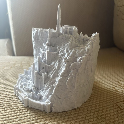 Minas Tirith model from The Lord of the Rings