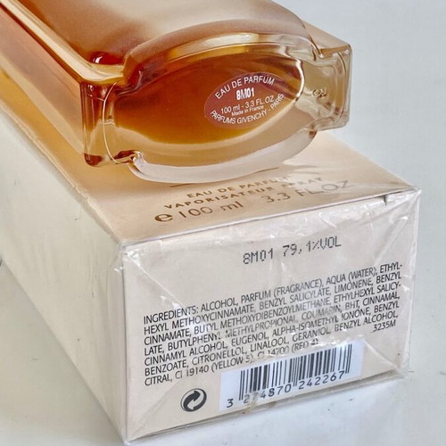 Άρωμα Les Parfums Mythiques Organza Indecence Givenchy 100ml σαν καινούργιο
